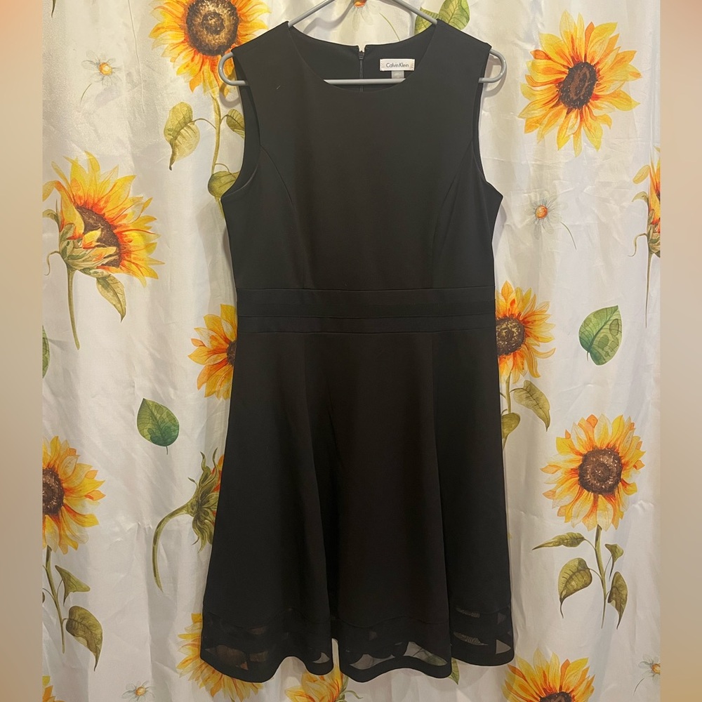 Calvin Klein Black Mini Dress